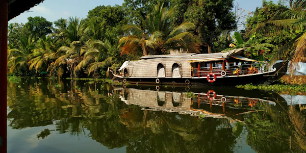 Alleppey backwater canals Kerala Venice of the East