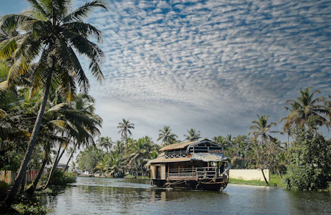 Deluxe houseboat Alleppey Kerala backwaters